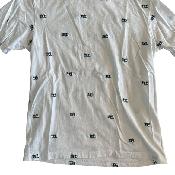 Caribbean White Short Sleeve Tee - Picture 1 of 5